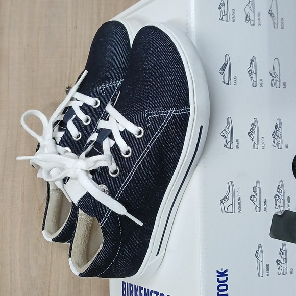 Birkenstock Other - Birkenstock Kids Arran Canvas Sneaker Shoes Blue (Brand New) Size 31 Kids 13